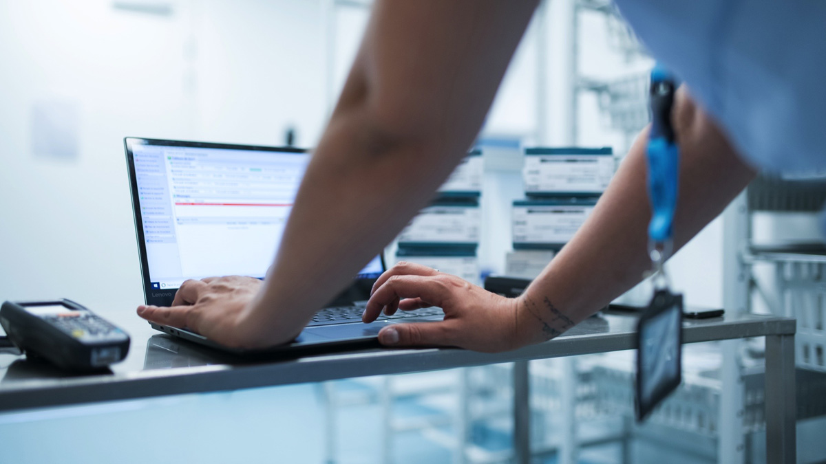 Inventaire dans une clinique