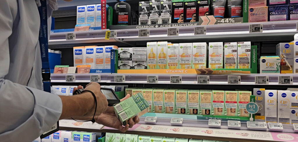 Inventaire de produits cosmétique