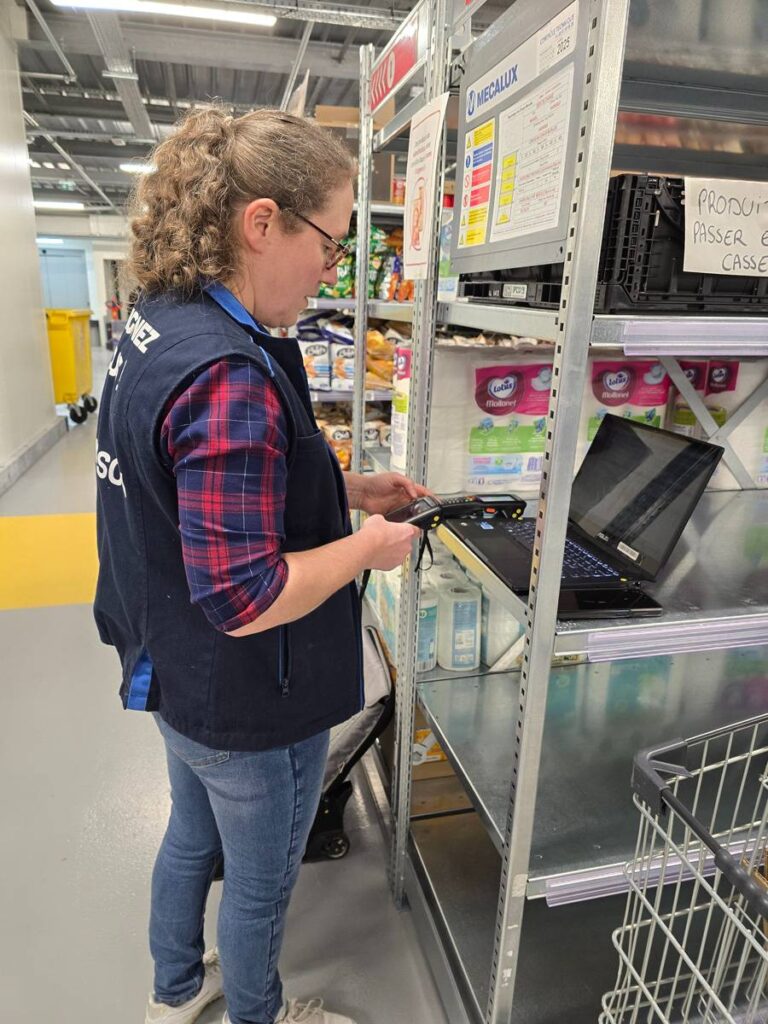 inventaire en entrepôt