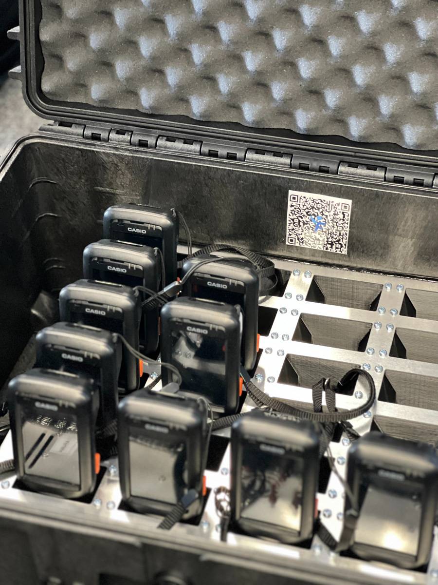 valise de scanner code barre